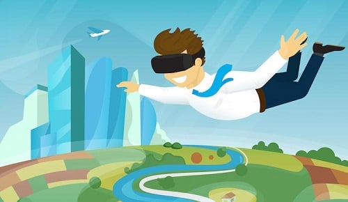 بررسی چگونگی عملکرد اپلیکیشن هایی مثل آموزش پرواز از طریق واقعیت مجازی و کمک خلبانی با واقعیت افزوده