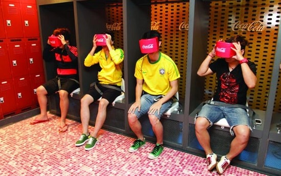 کوکاکولا و تجربه ی VR 